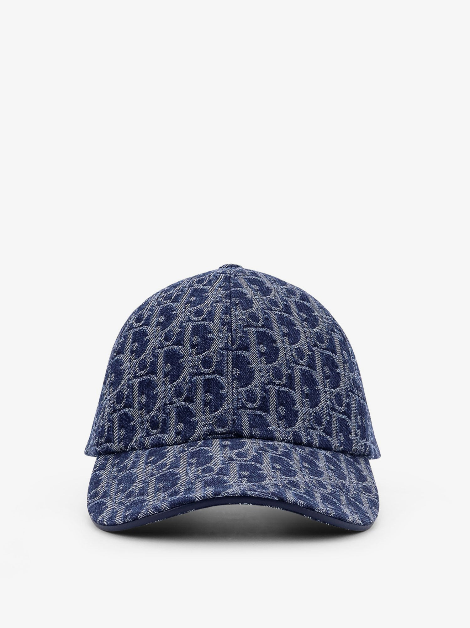 Dior D-Player Denim Oblique Baseball Hat - 1