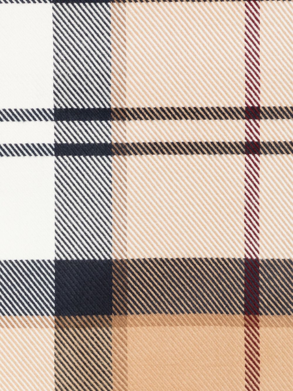 checked scarf - 2