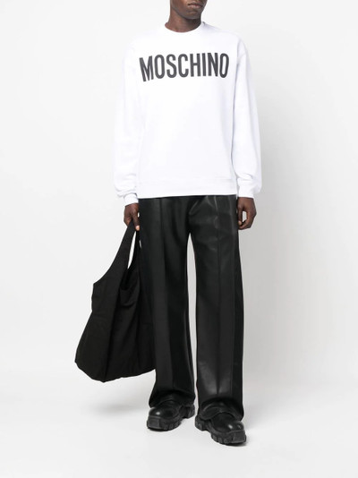 Moschino logo-print sweatshirt outlook