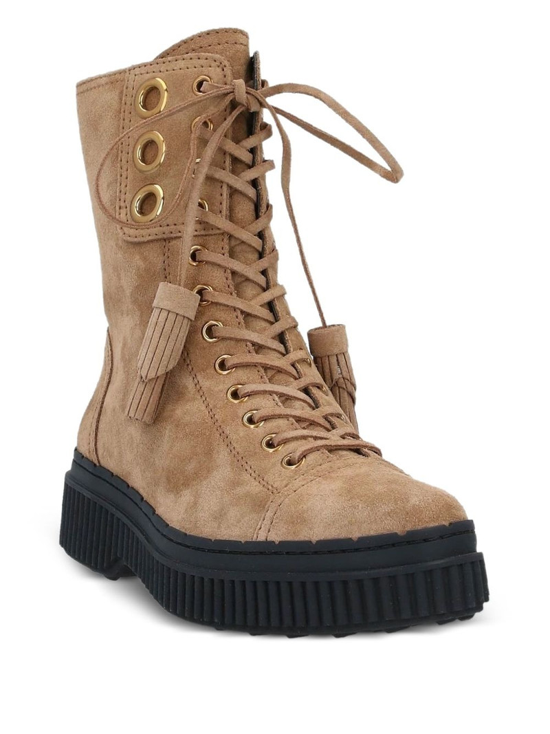 Tod's leather ankle boots outlook