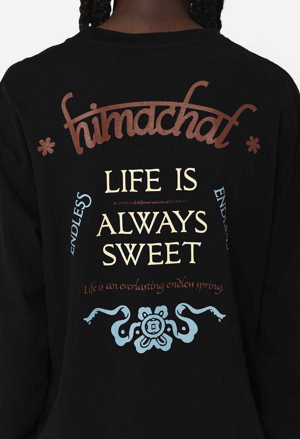LIFE IS ALWAYS SWEET LS UNIVERSITY TEE - 5