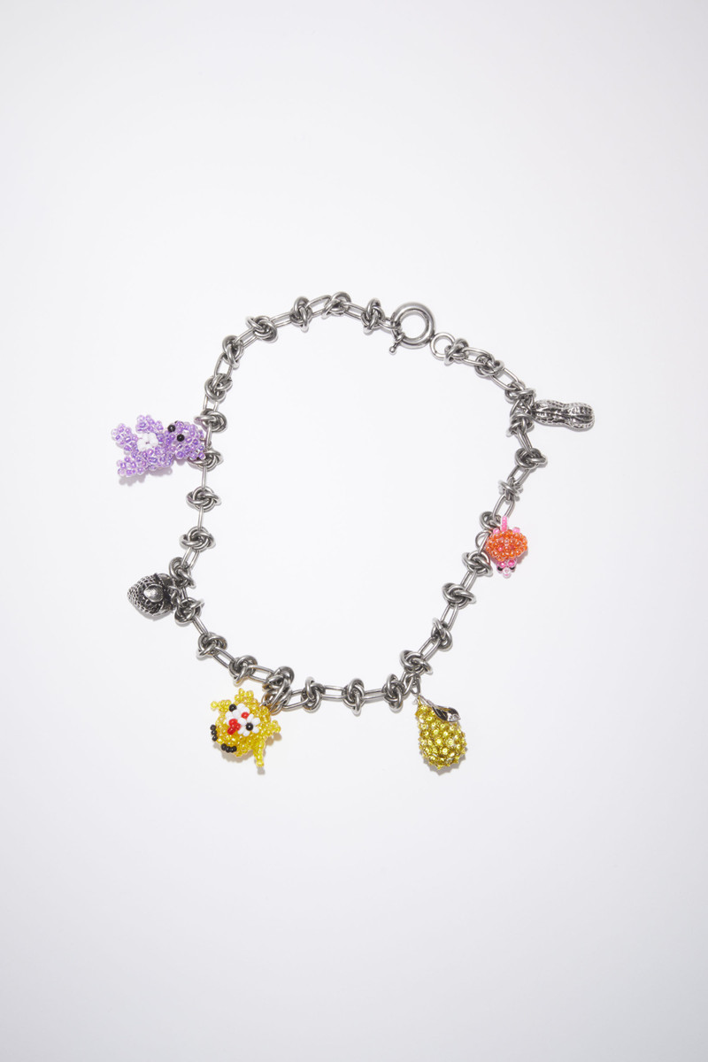 Charm necklace - Antique Silver 1