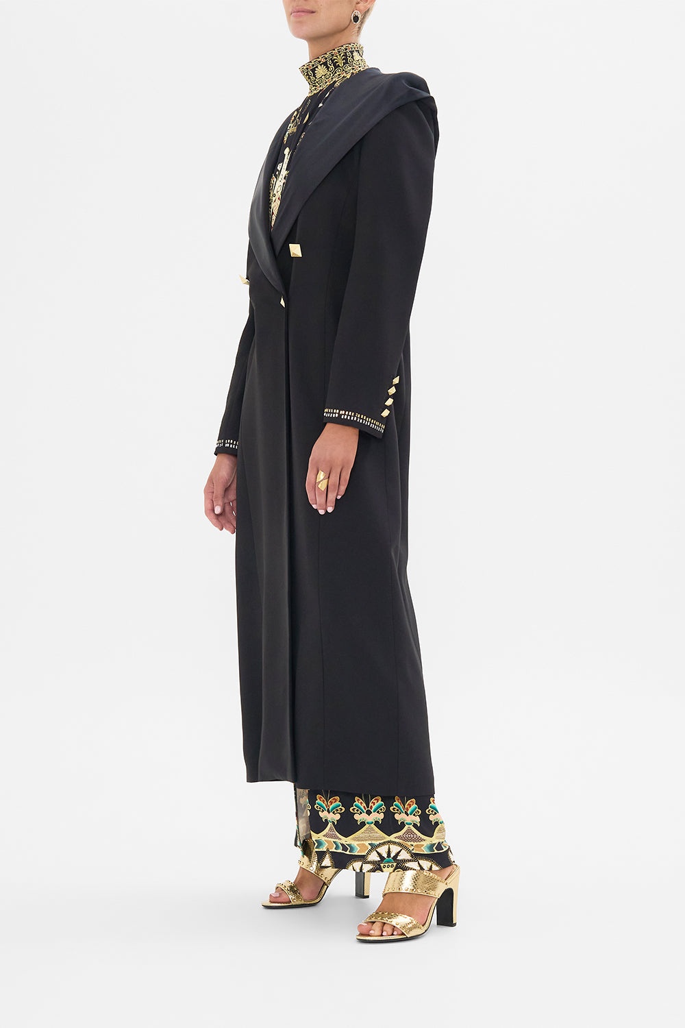 LONG COAT WITH HOOD - 4