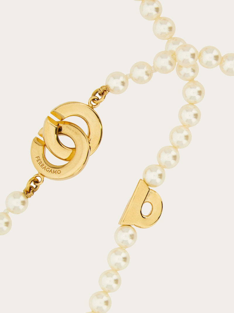 FERRAGAMO Pearl necklace outlook