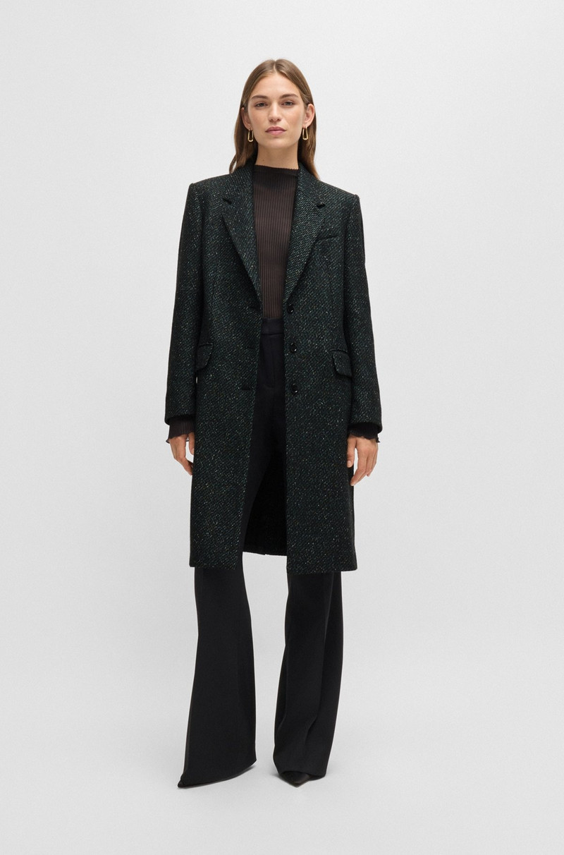 BOSS FORMAL COAT WITH MICRO STRUCTURE outlook