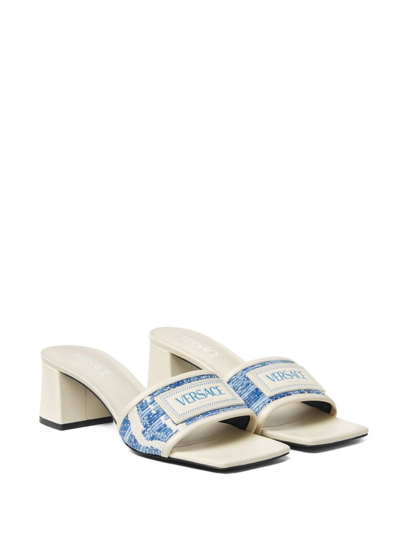 VERSACE Theia mules outlook