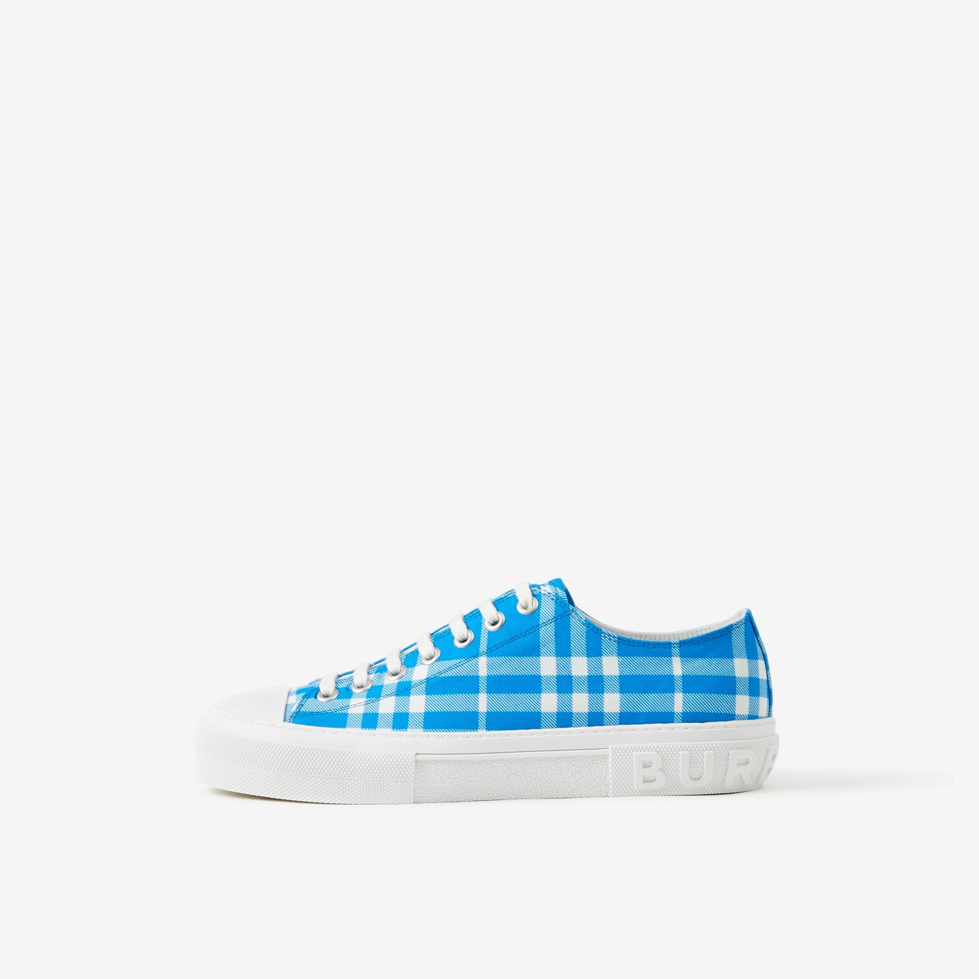 Check Cotton Sneakers - 5