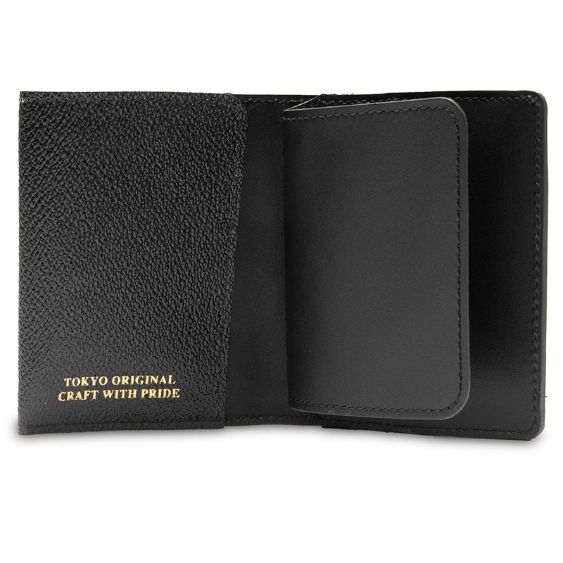 NEIGHBORHOOD COATED WALLET - BLACK outlook