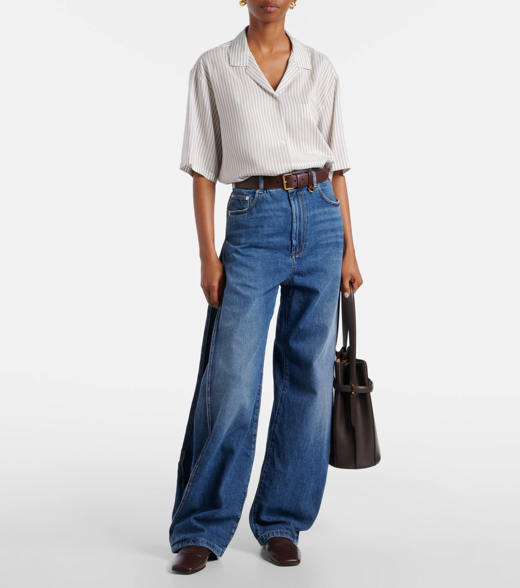 Gastone wide-leg jeans - 2