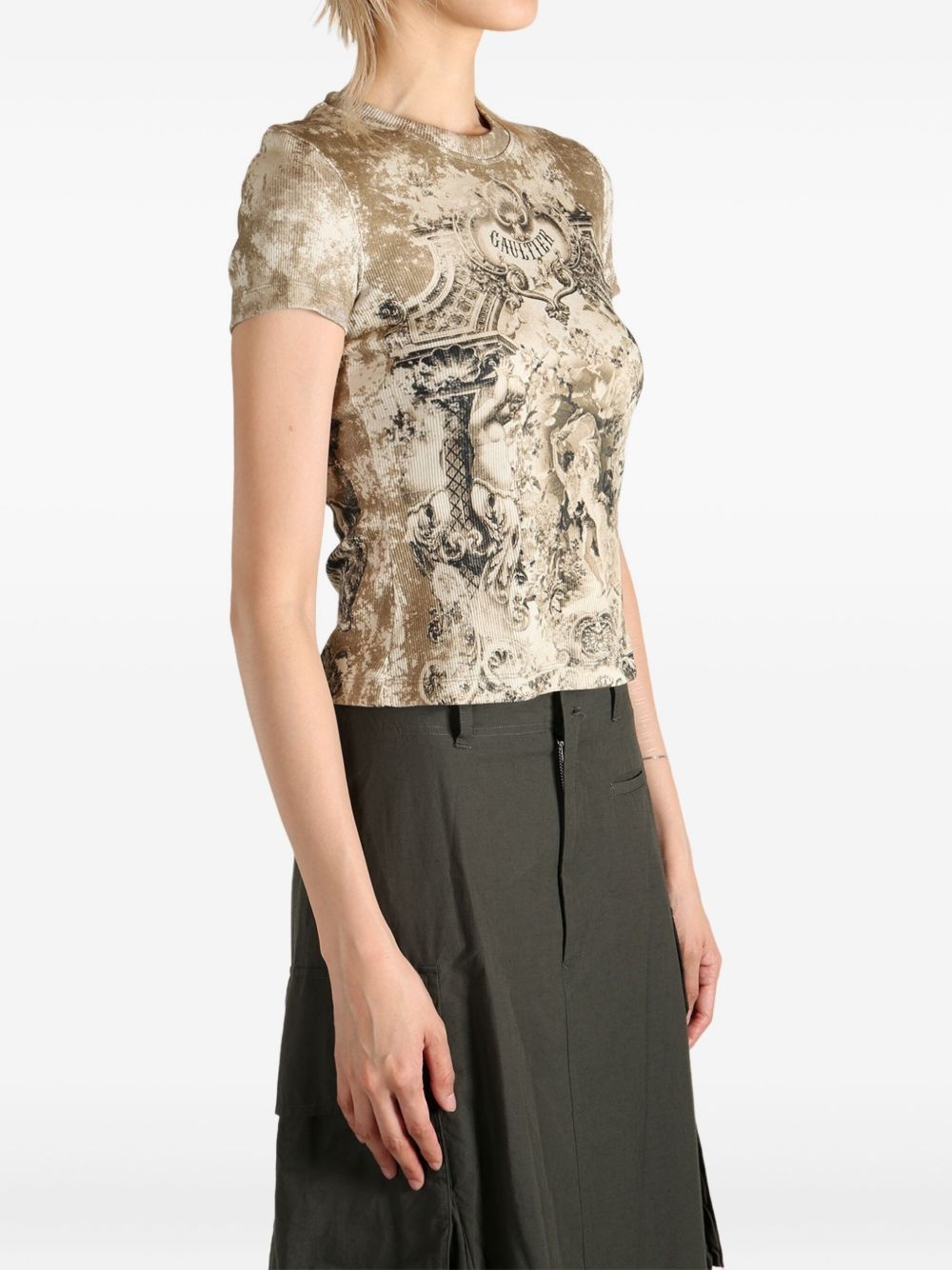 Médaillon-print T-shirt - 3