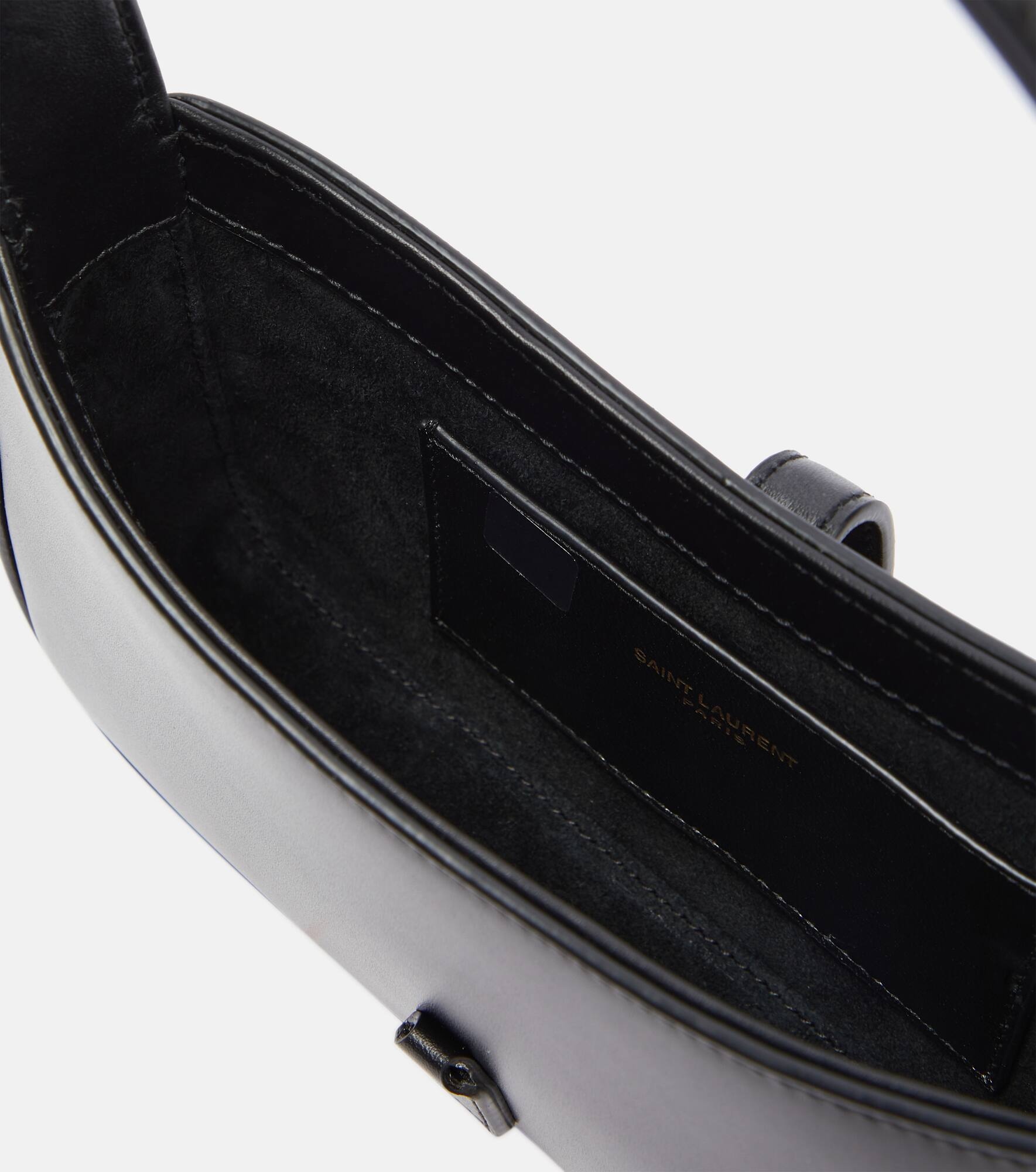 Le 5 à 7 Mini leather shoulder bag - 3