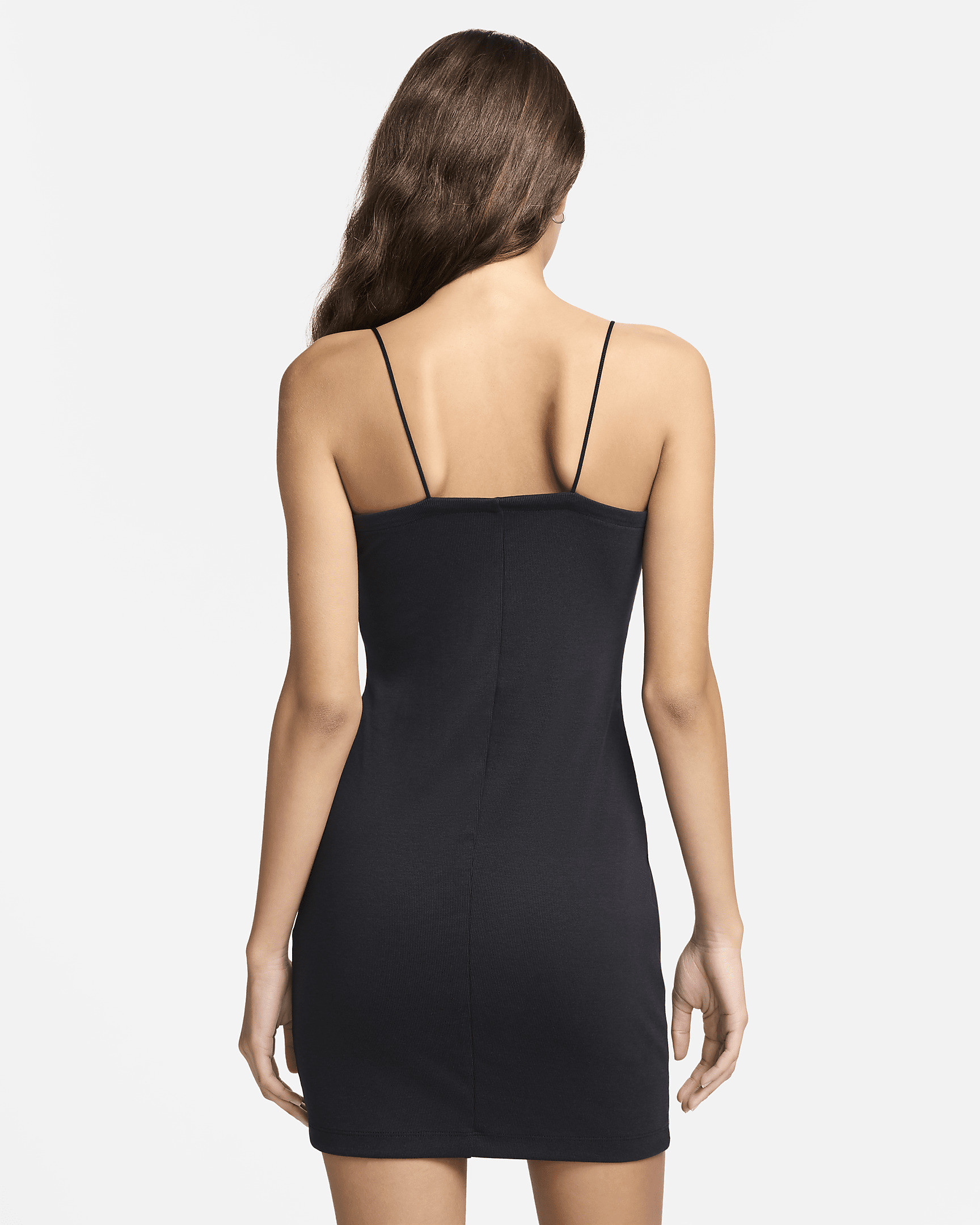 Women's Nike Sportswear Chill Knit Tight Mini-Rib Cami Dress - 2