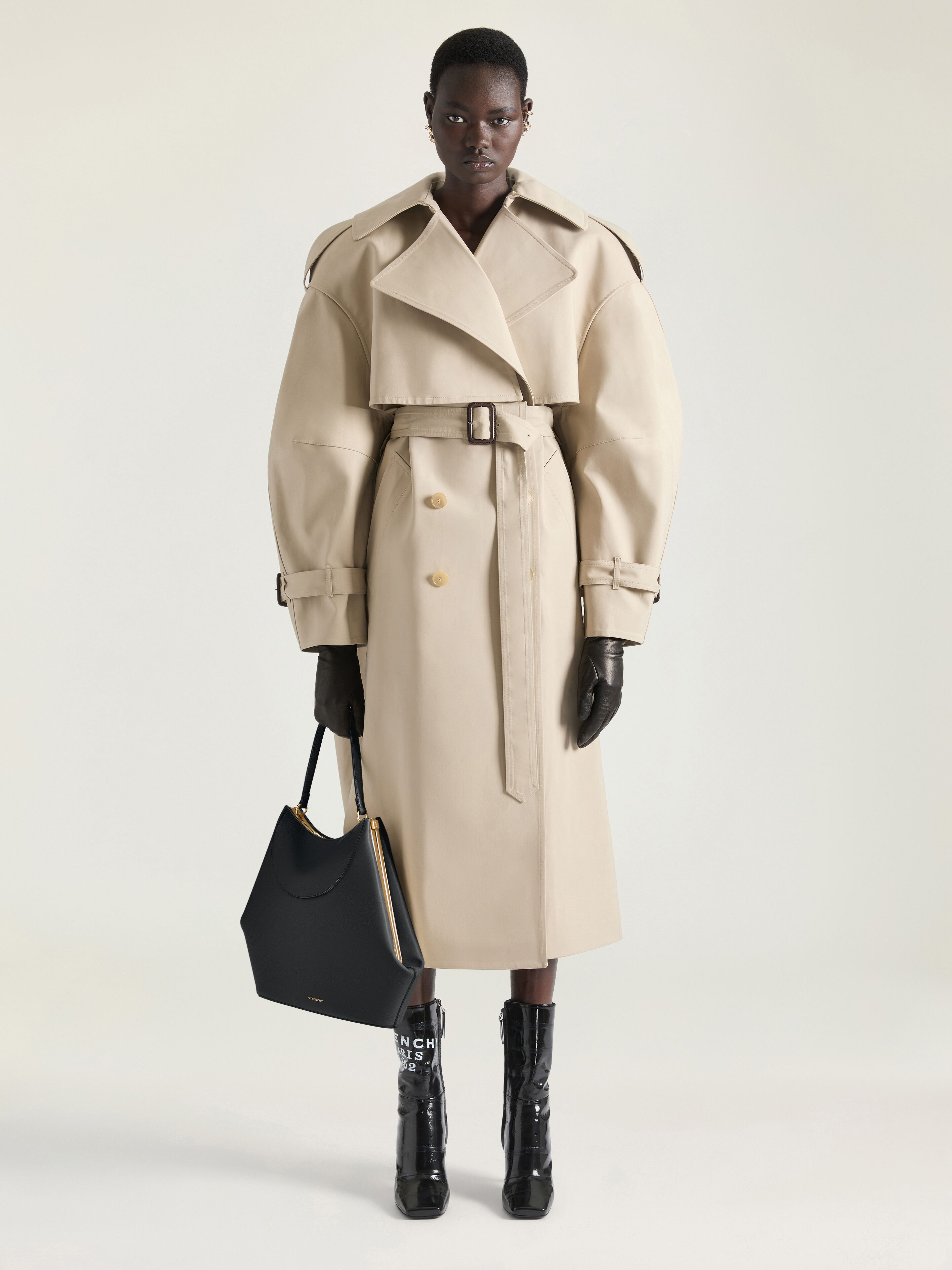 FACET BAG IN LEATHER - 2