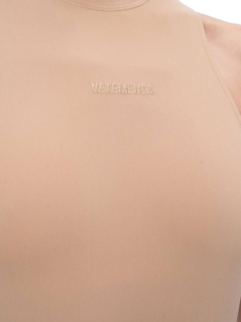 VETEMENTS logo-detail bodysuit outlook