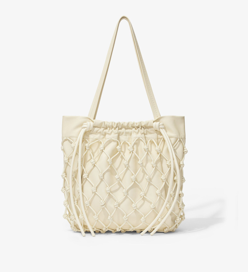 Macrame Drawstring Tote 1