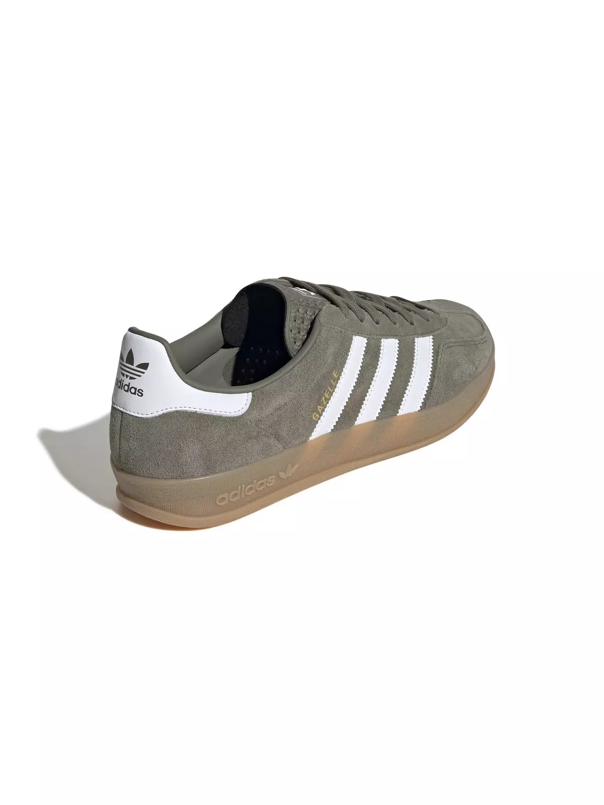 Originals Gazelle "Olive Strata/Ftwr White/Gold Metallic" Men's Shoe - 4