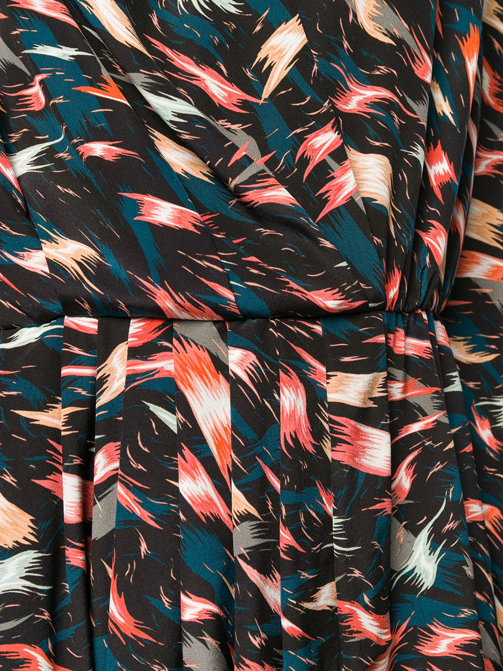 asymmetric printed dress - 5
