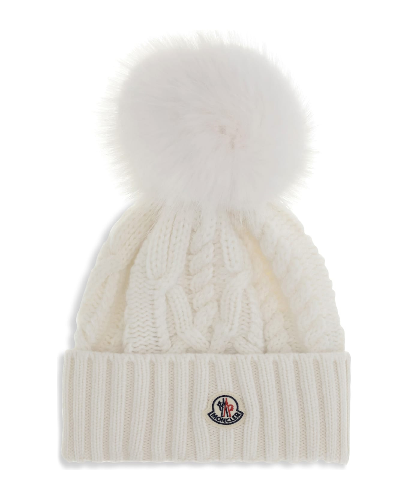 Cashmere Blend Hat With Pom-pon - 1