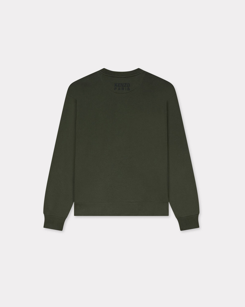 KENZO 'KENZO Happy Tiger' embroidered sweatshirt in cotton outlook