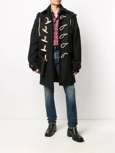 DSQUARED2 toggle-fastening coat outlook