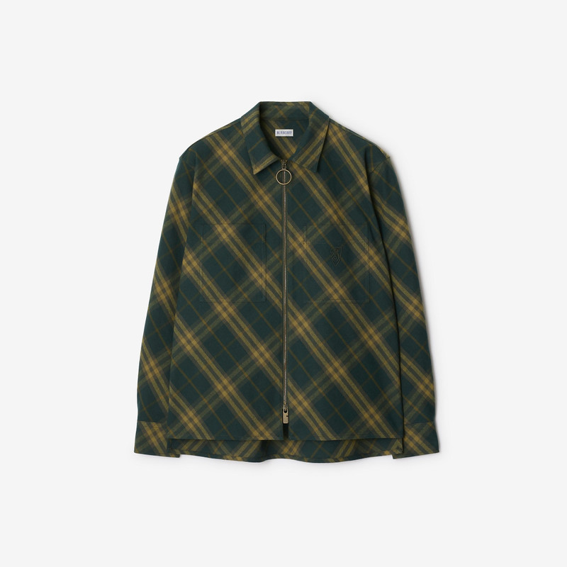 Check Cotton Shirt 1