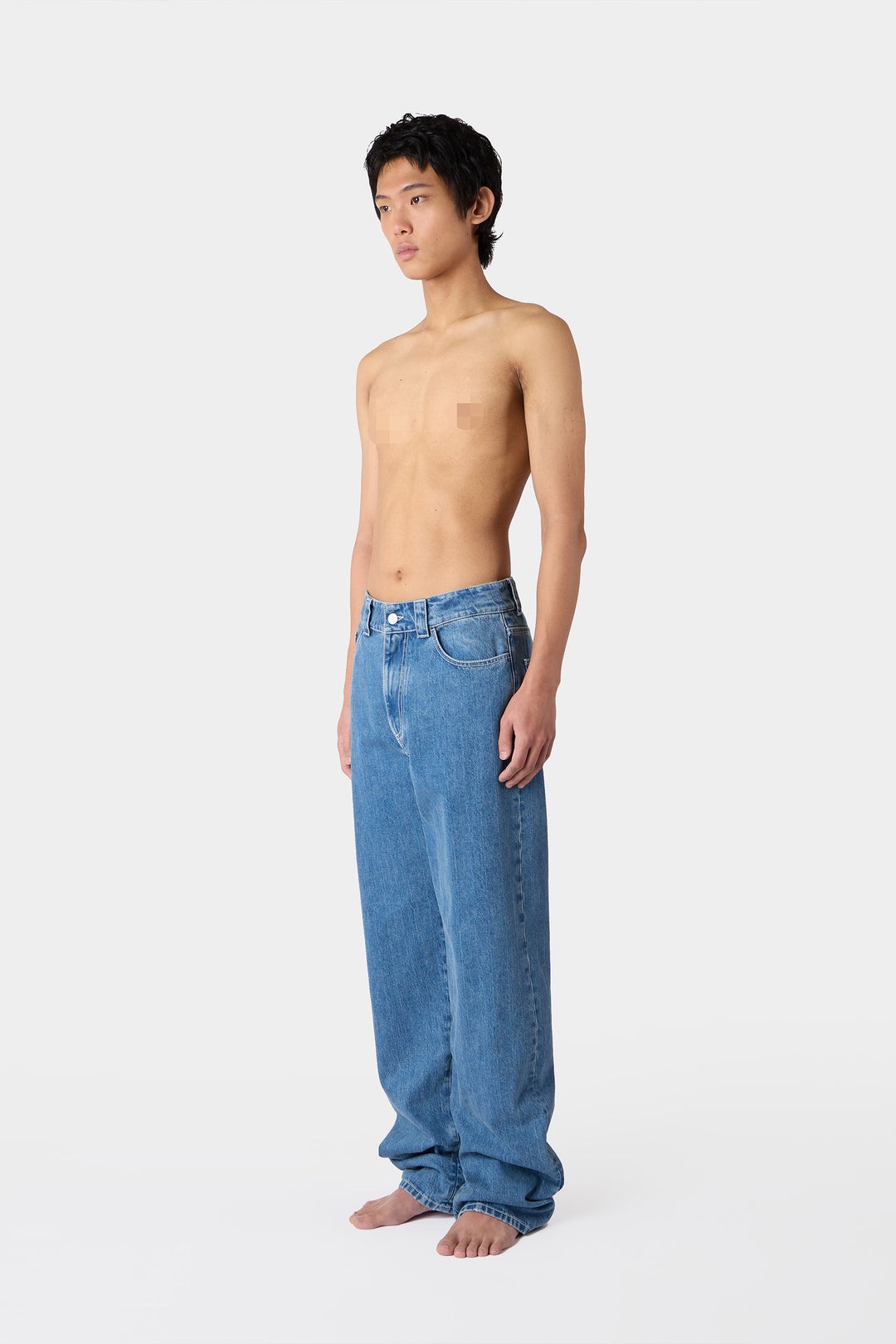 BELLIDENTRO PANTS / light washed denim - 5