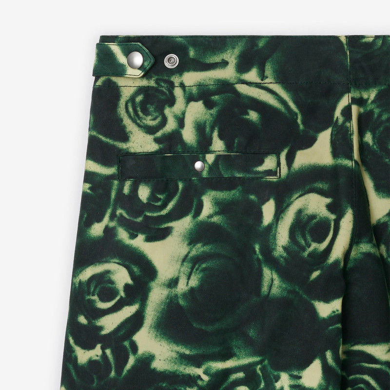 Rose Waxed Cotton Trousers 6