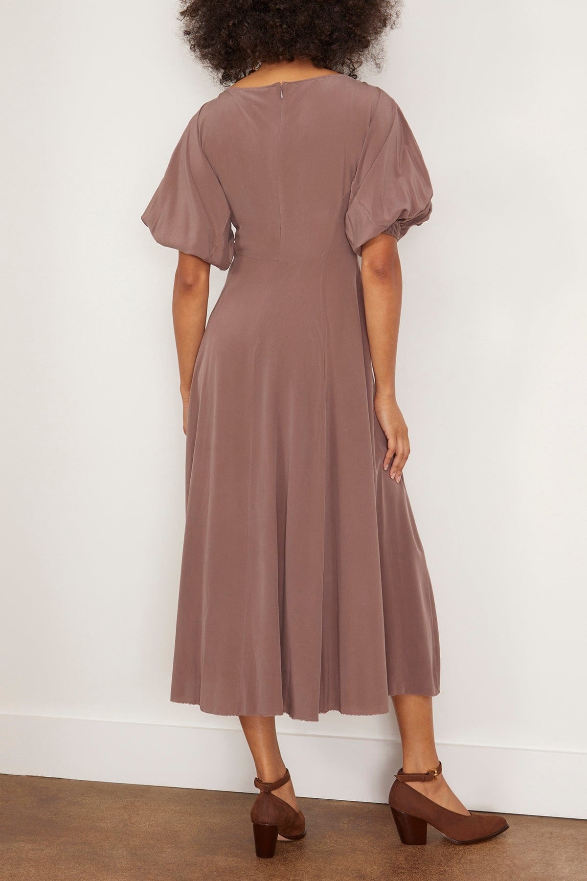 Aidley Dress in Mauve - 4