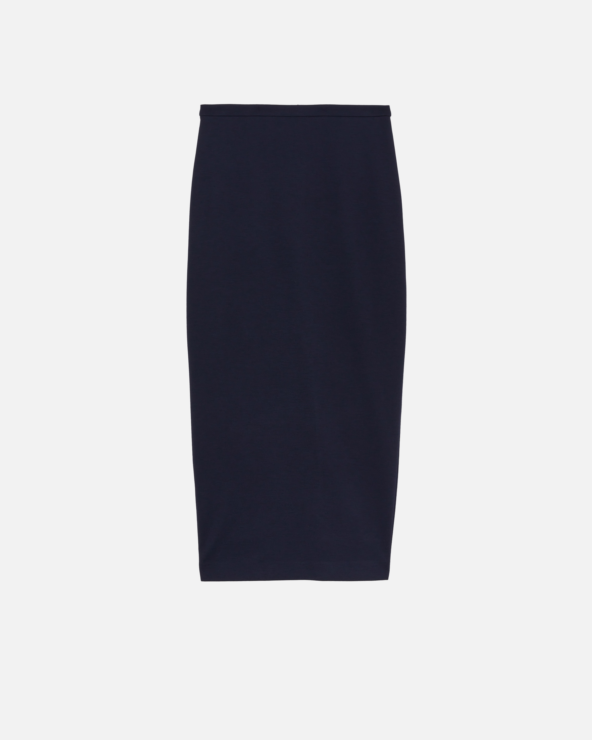 LONG PENCIL SKIRT WITH SLIT - 1