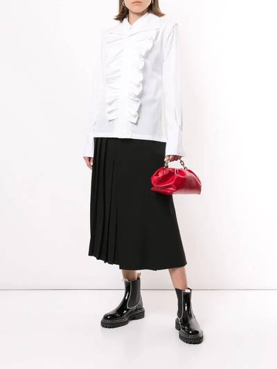 Comme des Garçons Comme des Garçons ruffled-trim shirt outlook