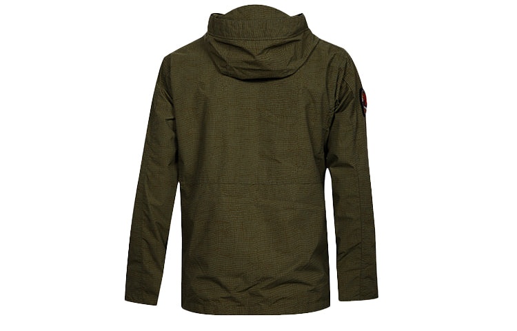 Converse 2L Printed Utility Jacket 'Olive Green' 10007259-A01 - 2