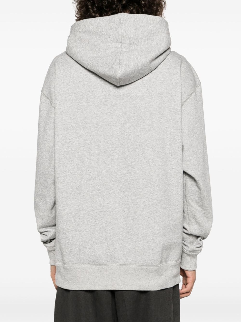 organic cotton-blend jersey hoodie - 5