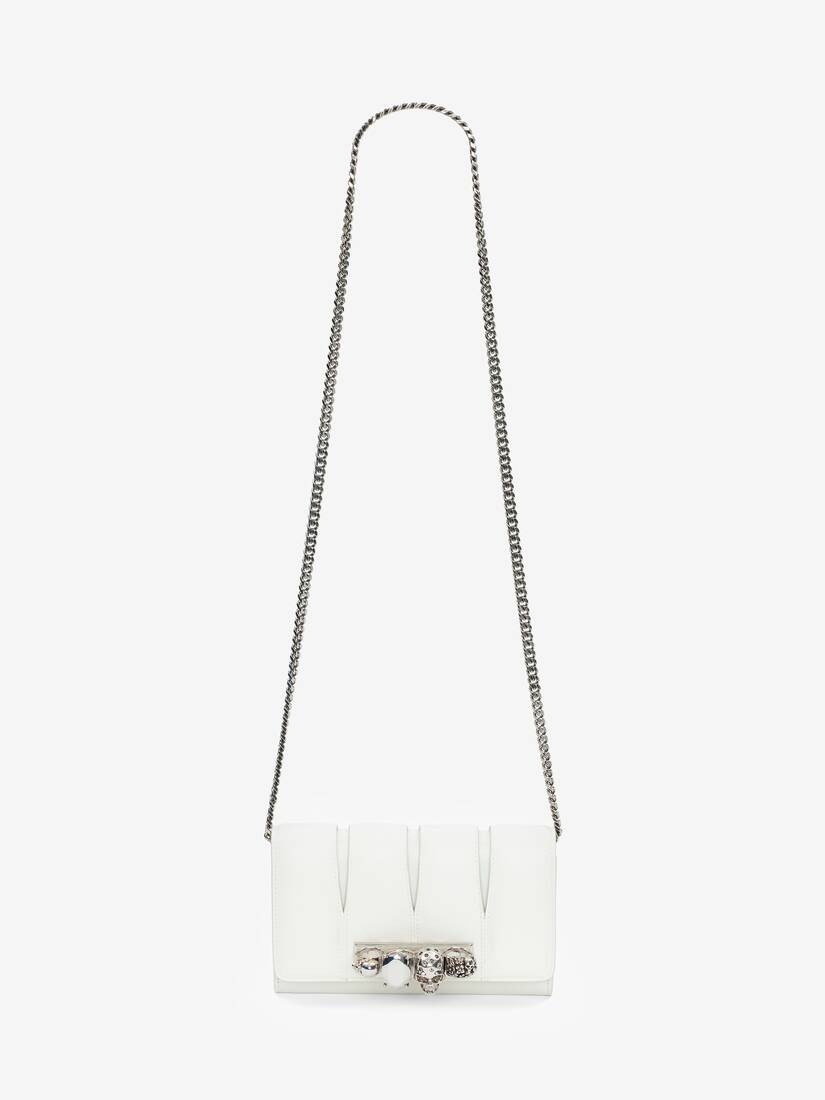 Women's The Slash Clutch in Ivory - 5