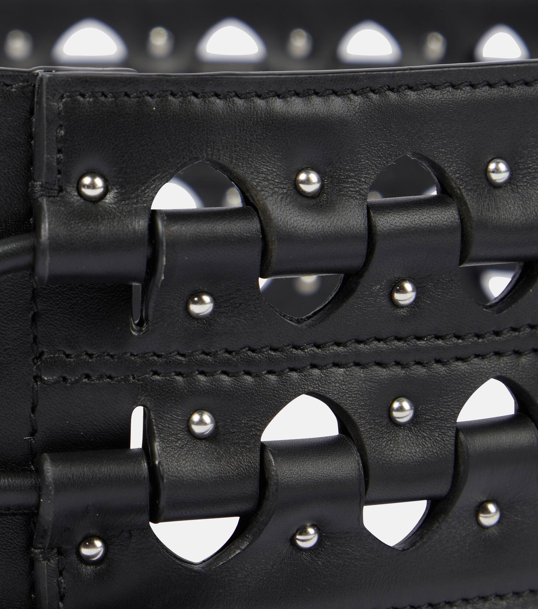 Corset leather belt - 3