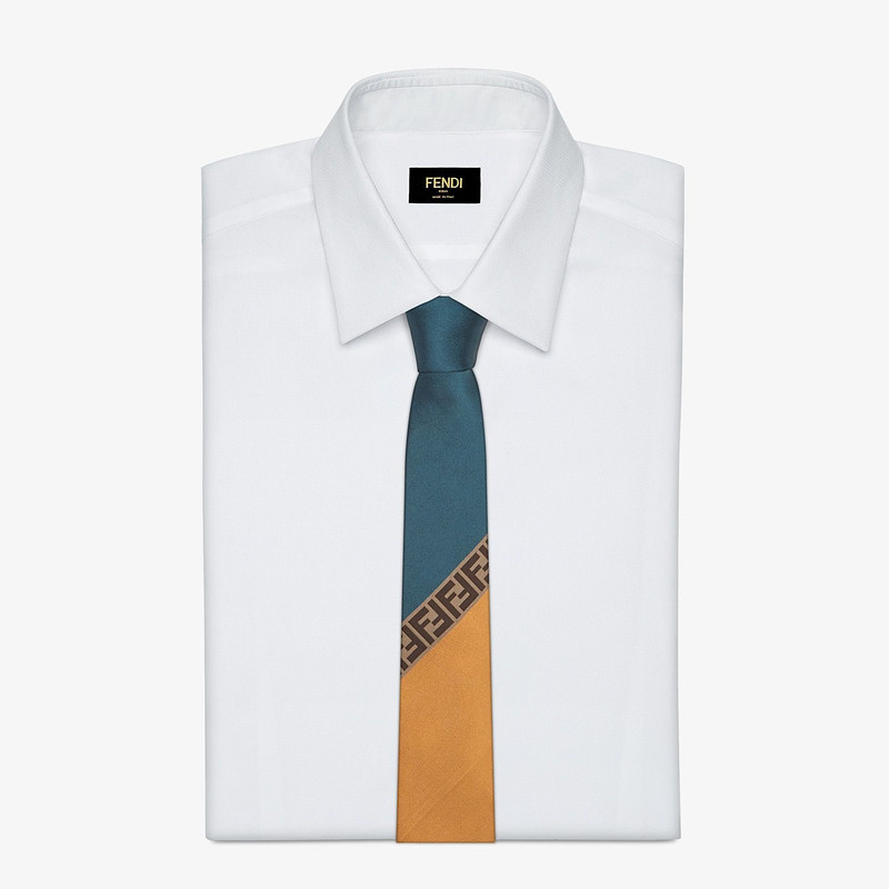 FENDI Multicolor silk tie outlook