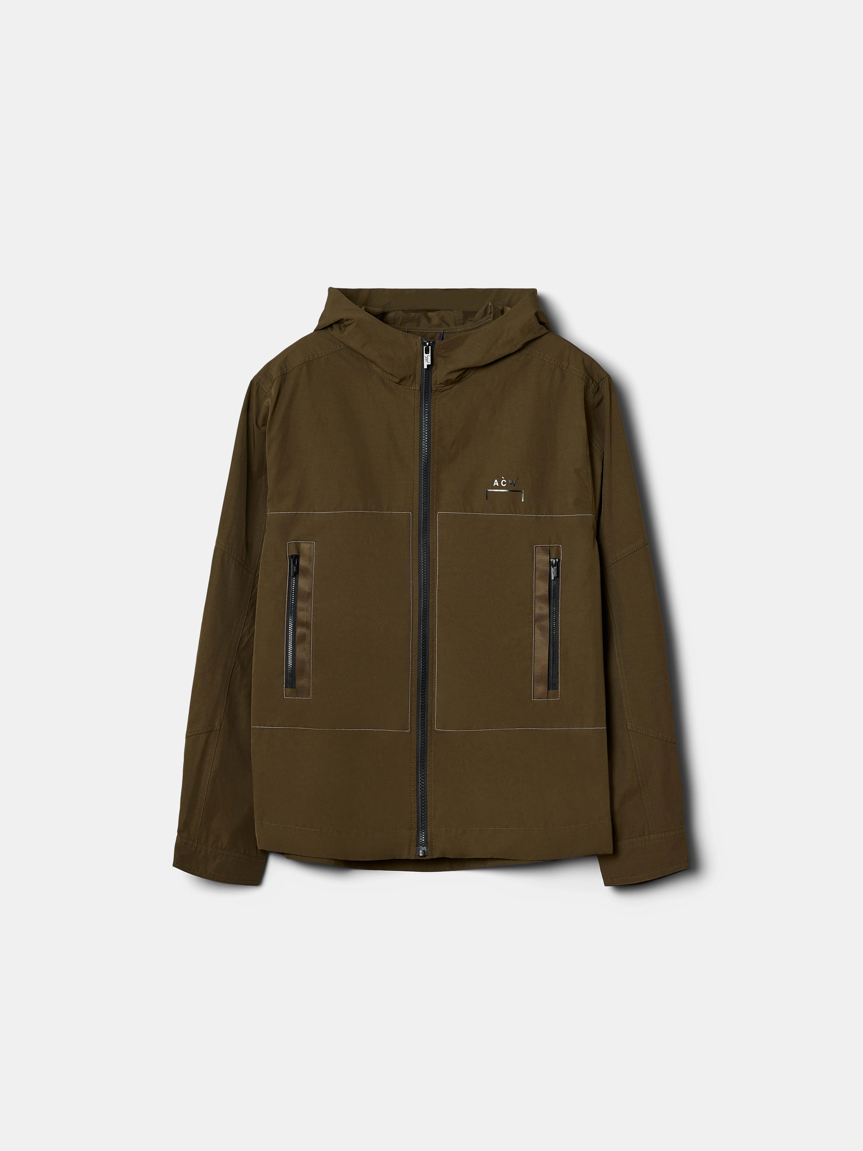 Albany Hooded Overshirt Deep Olive - 1