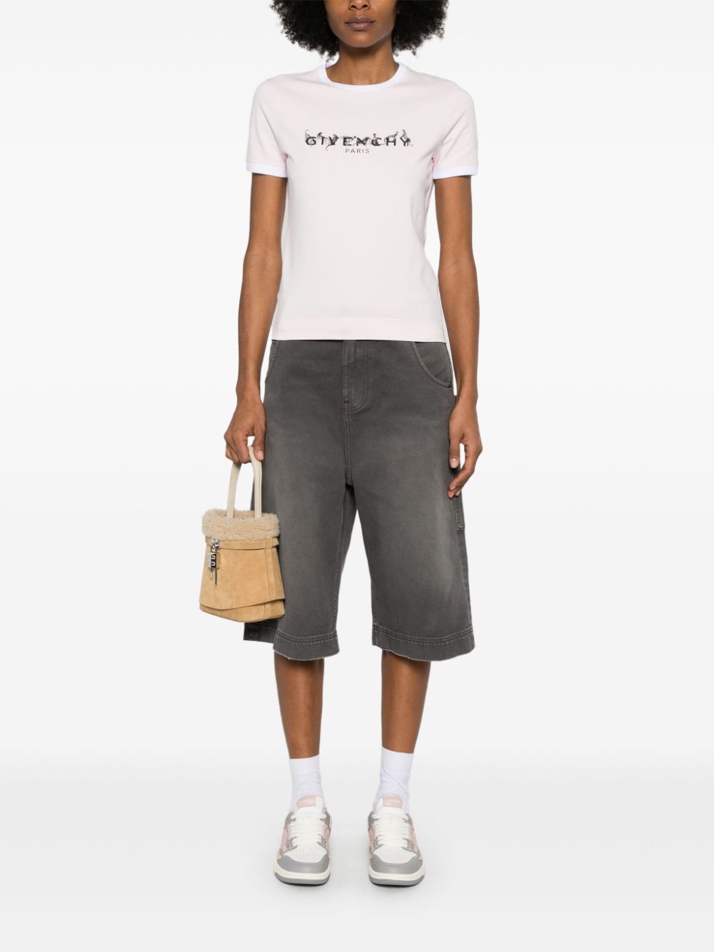 logo-print T-shirt - 2