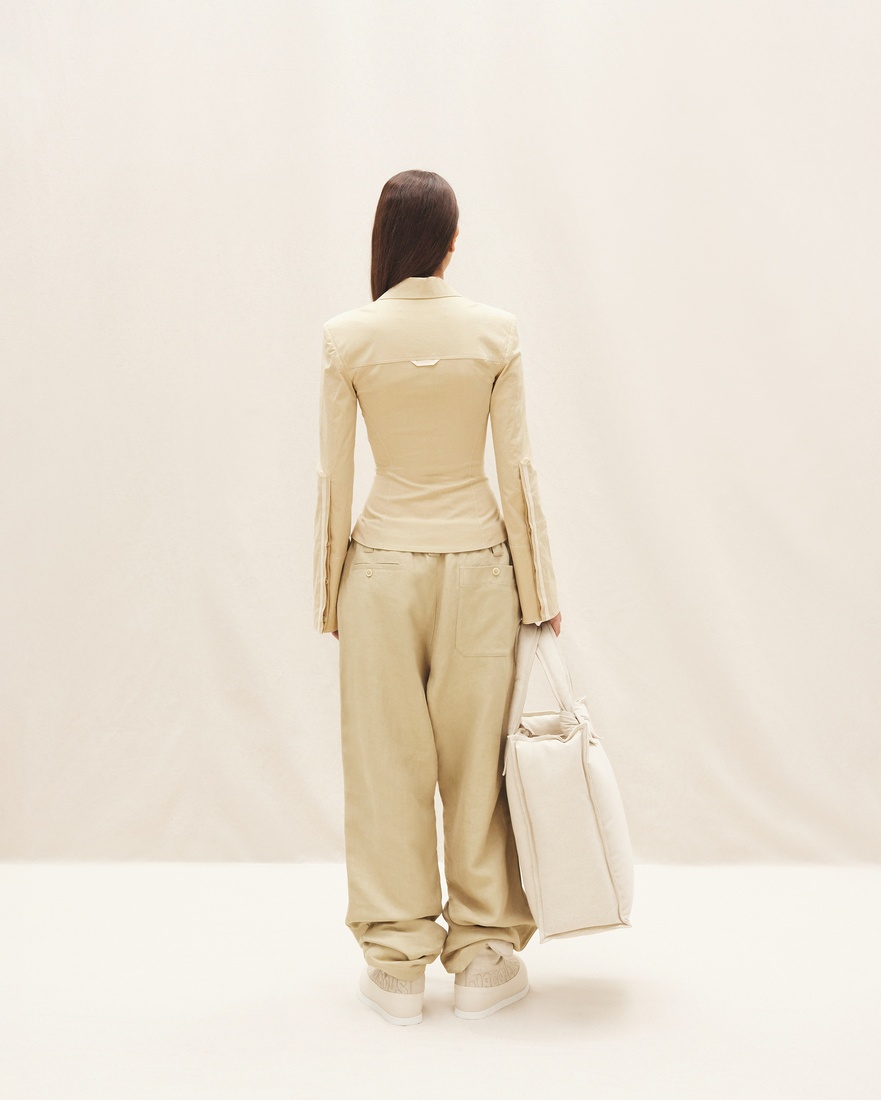 La veste Crema - 4