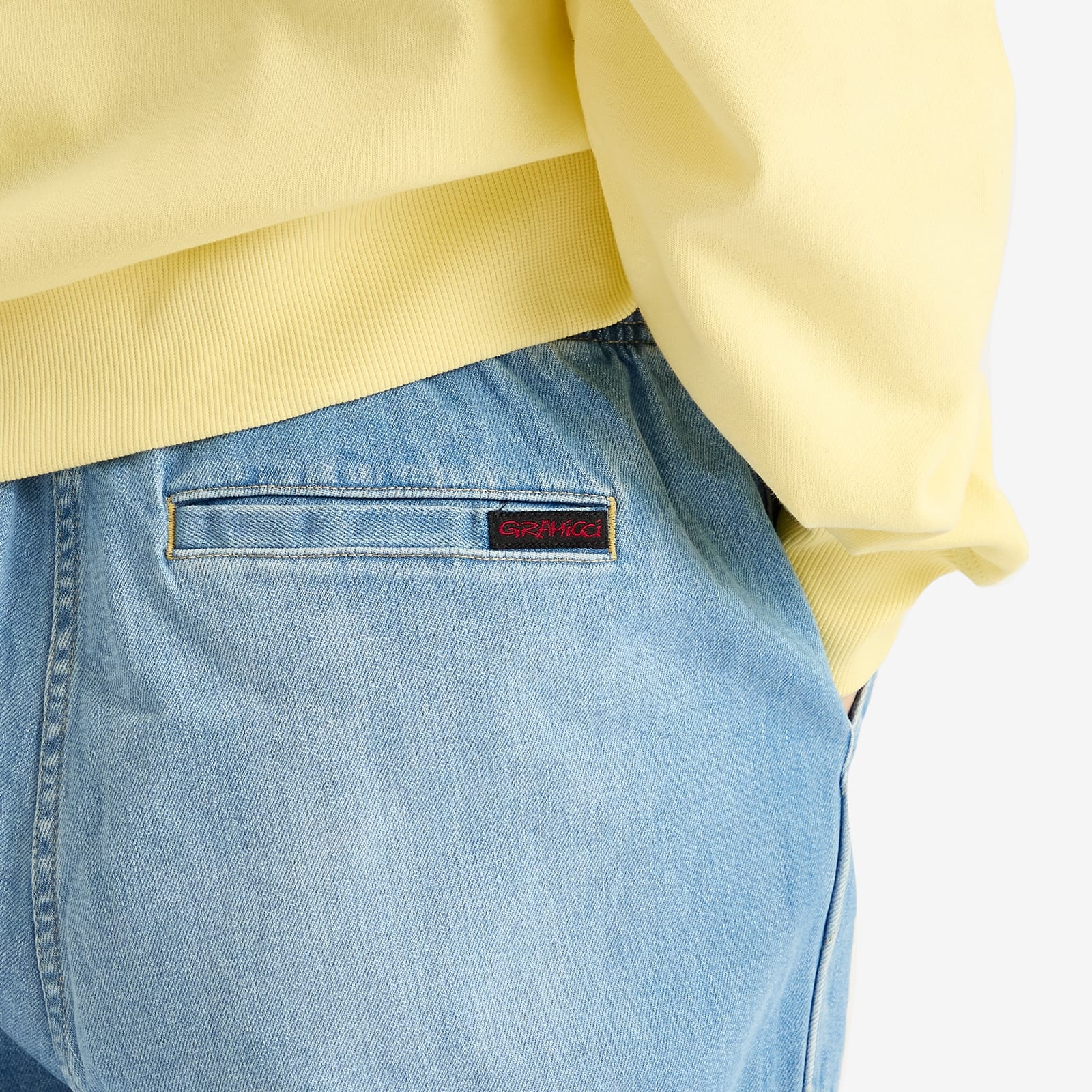 Gramicci Stretch Denim Loose Tapered Pants - 5