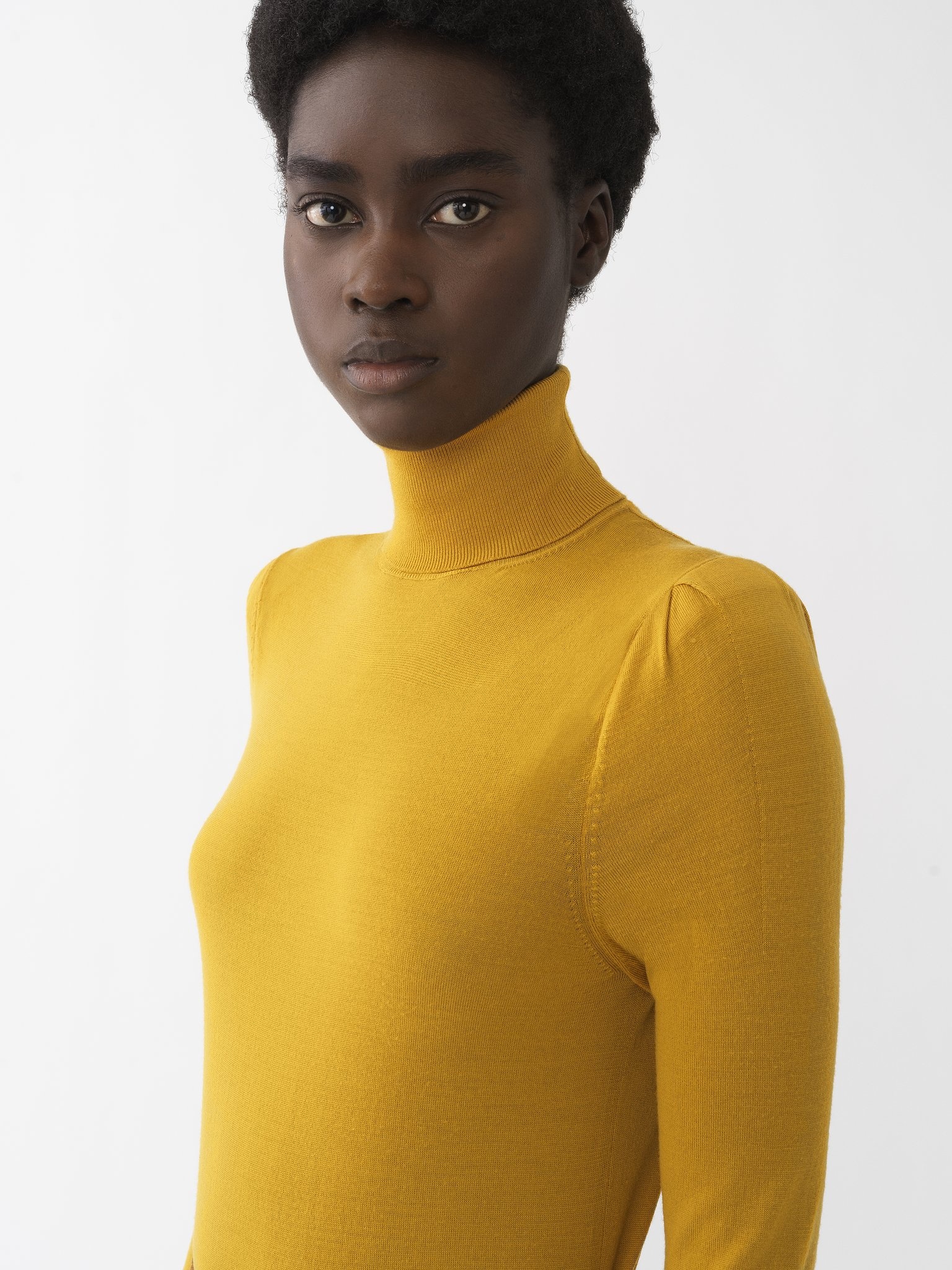 CLASSIC HIGH-NECK SWEATER - 6