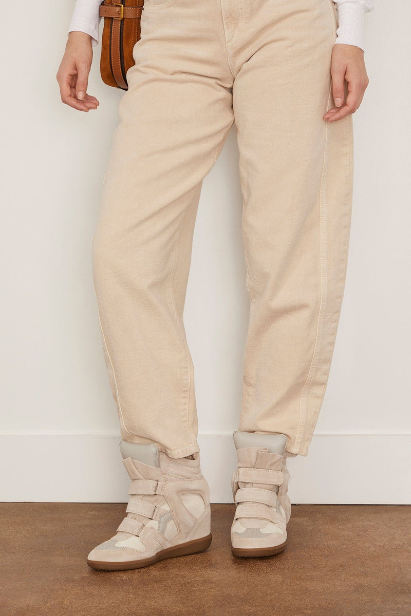 Isabel Marant Bekett Sneaker in Ecru outlook