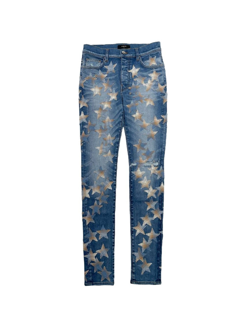 star-patch jeans 1