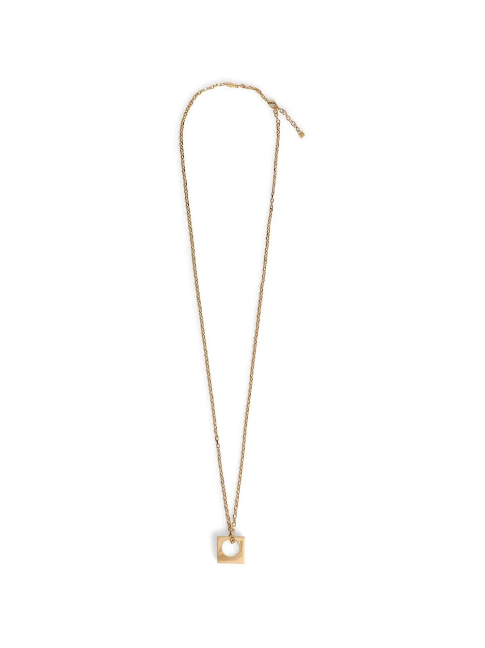 geometric long necklace - 1