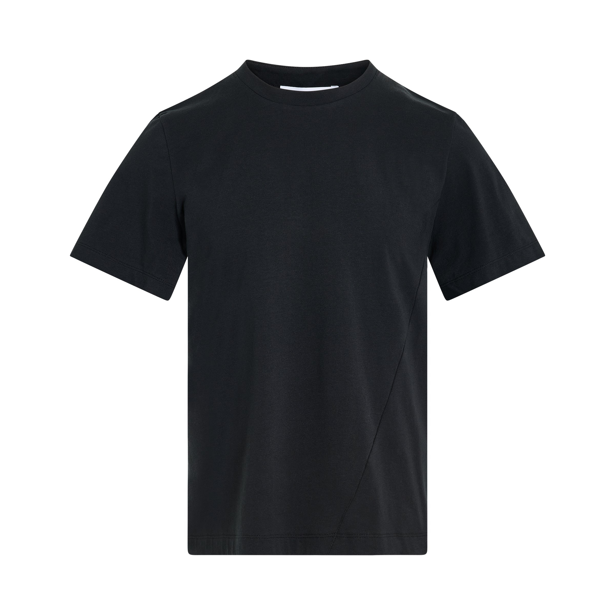 6.0 T-Shirt (Right) in Black - 1