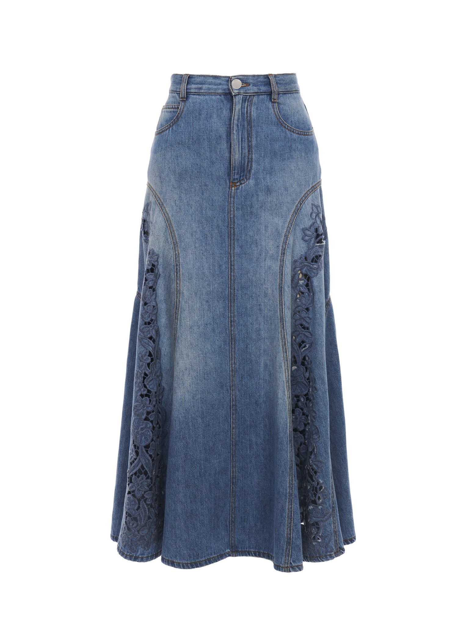FLARE MIDI SKIRT - 1