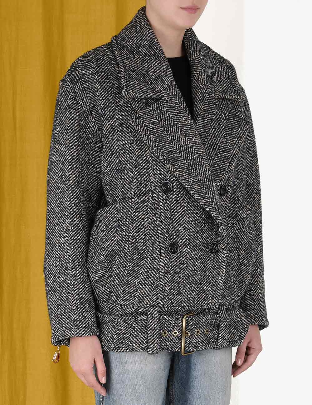 LYRICAL OVERSIZED BIKER JACKET - 5