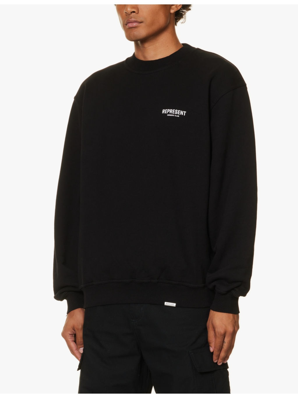 Owners' Club graphic-print relaxed-fit cotton-jersey sweatshirt - 3