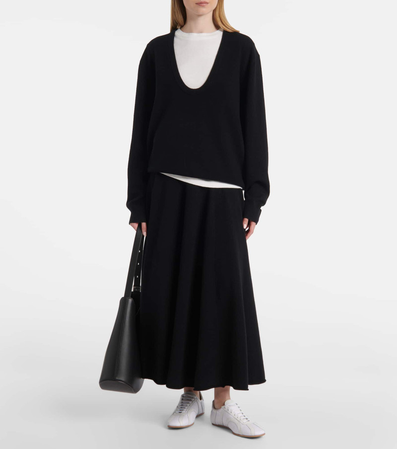 extreme cashmere N°424 Jacob cashmere-blend sweater outlook