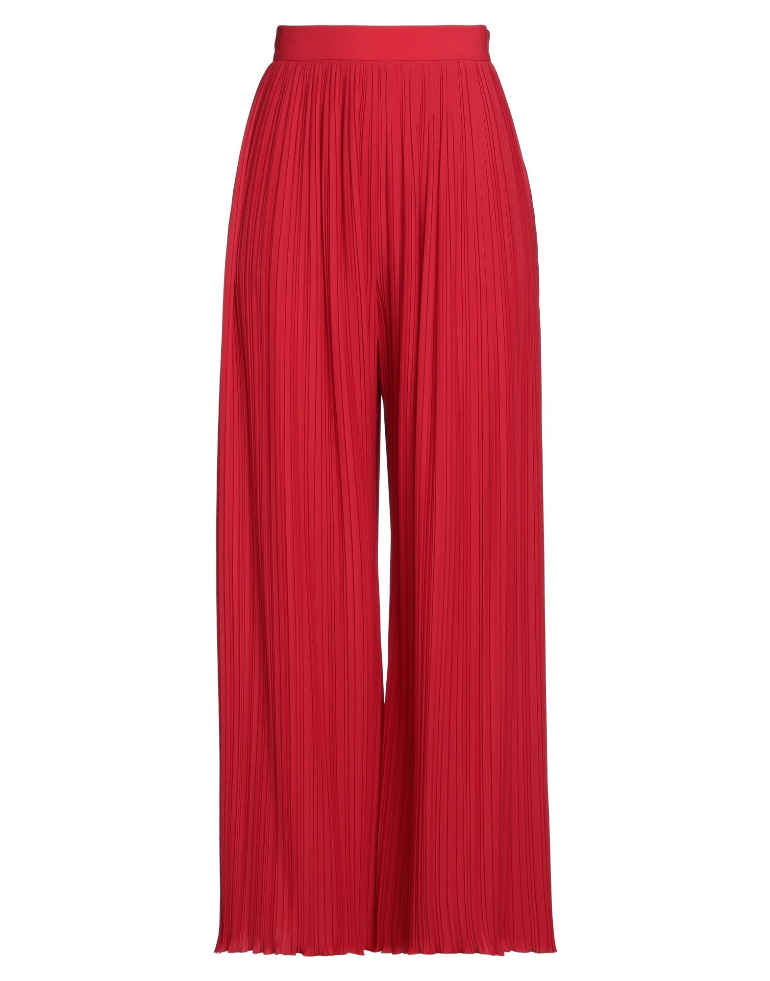 Red Women's Casual Pants - 1