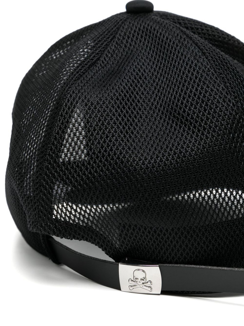 MASTERMIND WORLD slogan-embroidered cap outlook